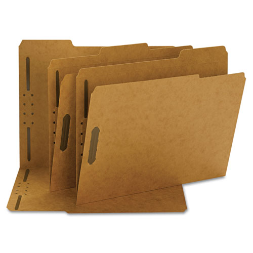 Smead Folders One Fastener 1/3 Cut Assorted Top Tab Legal Manila 50/Box 19534 
