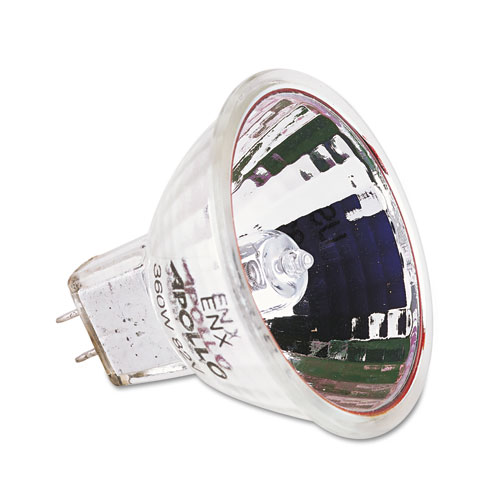 360 WATT OVERHEAD PROJECTOR LAMP, 82 VOLT, 99% QUARTZ GLASS