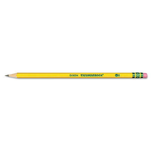 Ticonderoga® Pre-Sharpened Pencil, Hb (#2), Black Lead, Yellow Barrel, 30/Pack