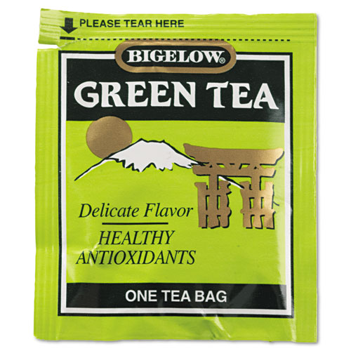 Single Flavor Tea, Green, 28 Bags/Box, 6 Boxes/Carton