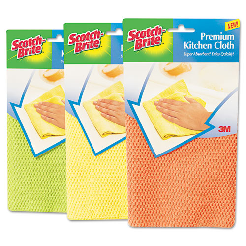 Buy Scotch-Brite 9053-12-SM Reusable Kitchen Wipes, 11-1/2 in L, 19-1/2 in  W, Unscented Assorted