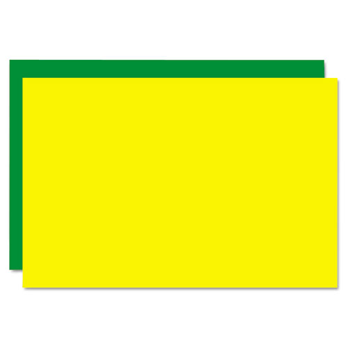 Too Cool Foam Board, 20x30, Fluorescent Yellow/green, 5/carton