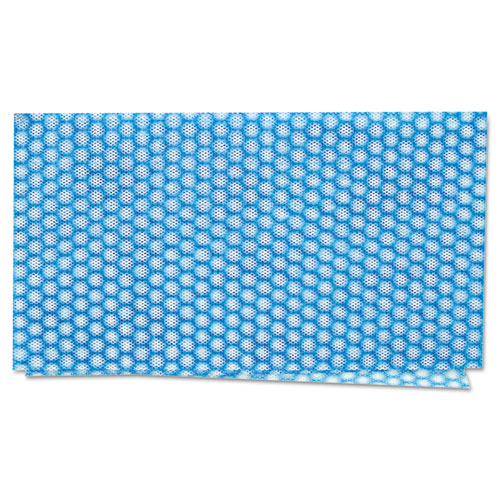 Tough Towels, 13 1/4 X 24, Blue/white, 150/carton