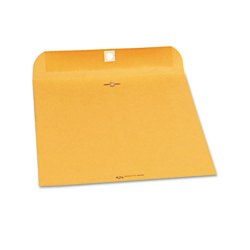 Clasp Envelope, #97, Cheese Blade Flap, Clasp/Gummed Closure, 10 x 13, Brown Kraft, 250/Carton