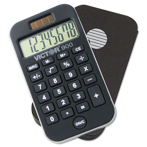 Image of Victor® 900 Antimicrobial Pocket Calculator, 8-Digit Lcd