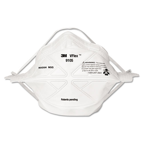 VFlex Particulate Respirator N95, Standard Size, 50/Box