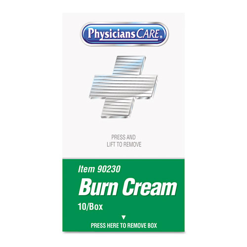 PhysiciansCare® by First Aid Only® XPRESS First Aid Kit Refill, Burn Cream, 10/box