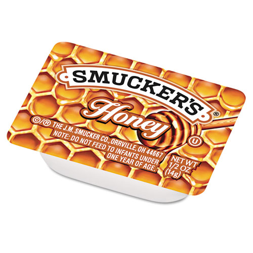 Image of Smucker's Honey, Single Serving Packs,0.5 oz, 200/Carton