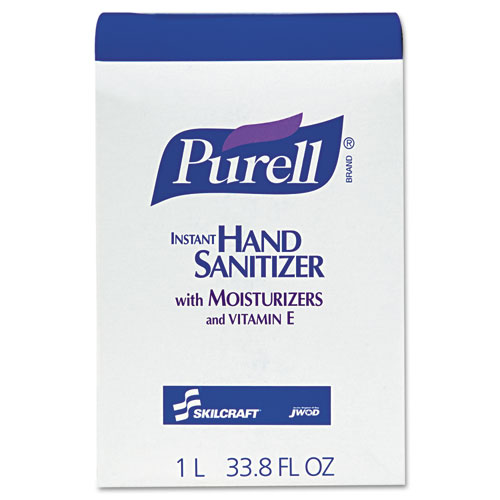 8520015220828, PURELL Instant Dispenser Refill Liquid Hand Sanitizer, 1000 mL, 8/Box