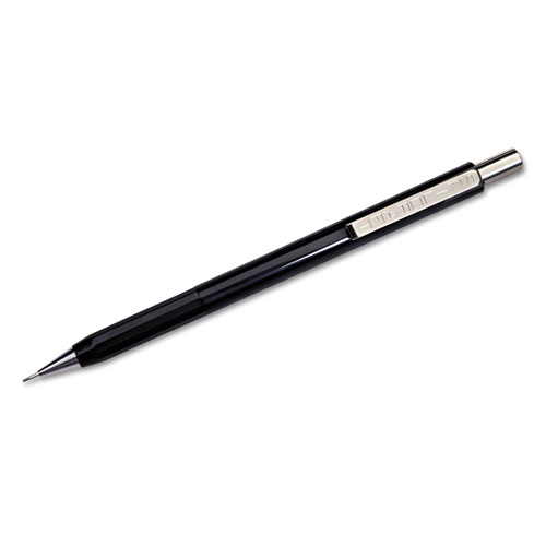 7520011324996 SKILCRAFT Fidelity Push-Action Mechanical Pencil, 0.7 mm, HB (2.5), Black Lead, Black Barrel, Dozen