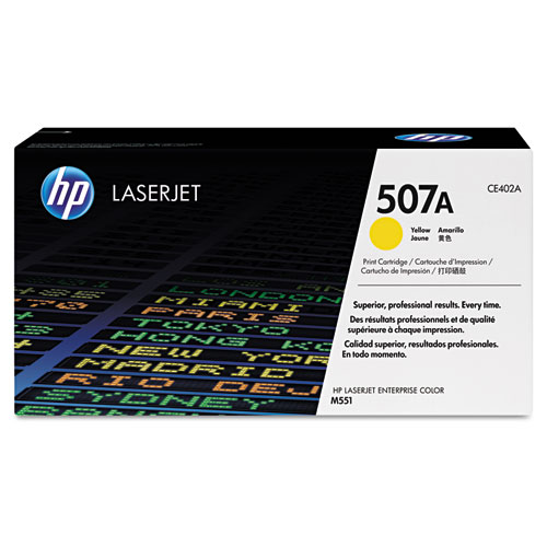 HP 507A, (CE402A-G) Yellow Original LaserJet Toner Cartridge for US Government