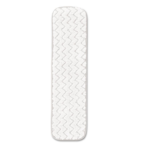 Dry Room Pad, Microfiber, 18" Long, White, 12/Carton