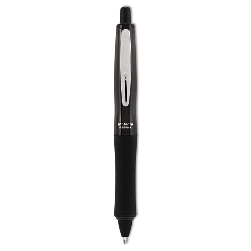 Dr. Grip FullBlack Retractable Ballpoint Pen, 1mm, Black Ink/Barrel | by Plexsupply