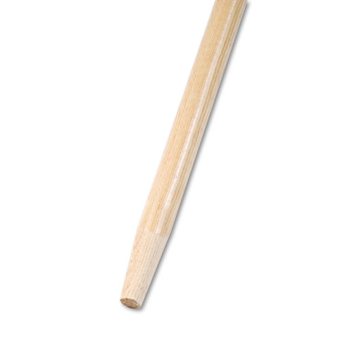 Image of Tapered End Broom Handle, Lacquered Pine, 1.13" dia x 60", Natural