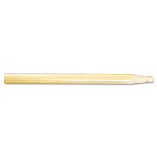 Image of Threaded End Broom Handle, 15/16" x 60", Natural Wood