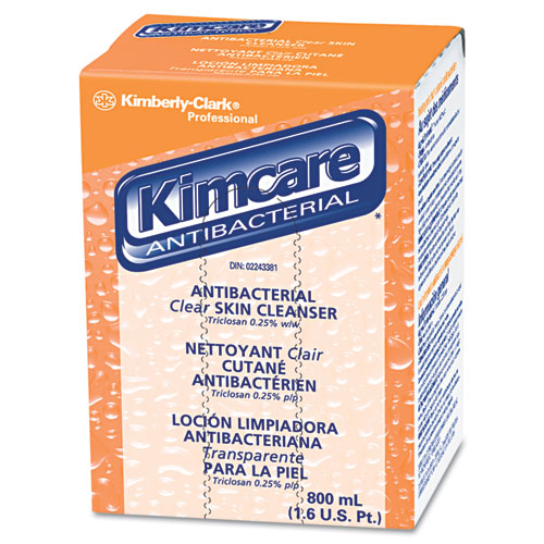 KimberlyClark KIMCARE ANTIBACTERIAL Clear Hand Cleanser, Floral Scent
