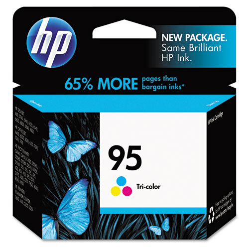 HP 95, (C8766WN) Tri-Color Original Ink Cartridge