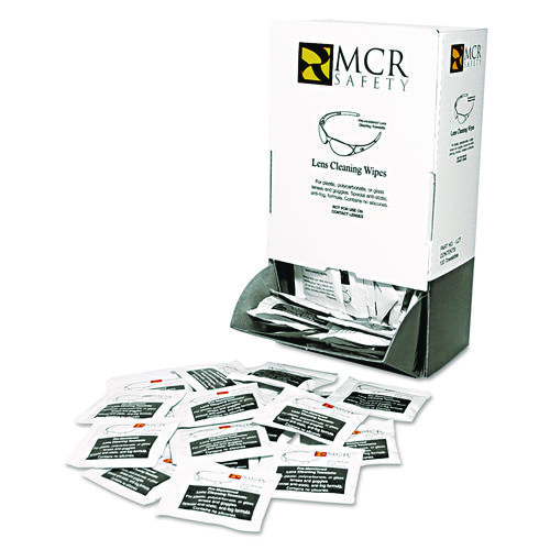 Image of Mcr™ Safety Lens Cleaning Towelettes, 100/Box