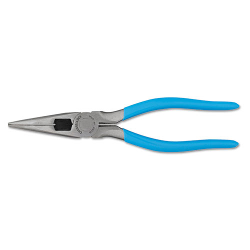 CHANNELLOCK® 317 Long-Nose Pliers, 8" Tool Length, .41" Side Cutter