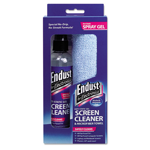 Endust® for Electronics Cleaning Gel Spray for LCD/Plasma, 16oz, Pump Spray
