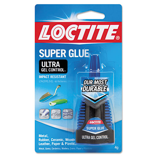Image of Loctite® Ultra Gel Control Super Glue, 0.14 Oz, Dries Clear