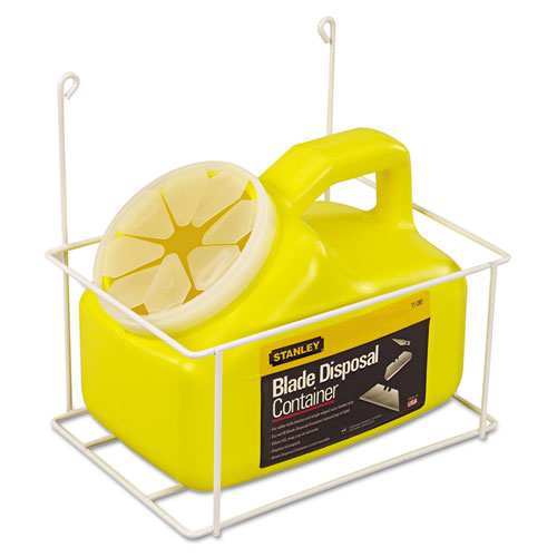 Stanley Tools® Blade Disposal Container With Wire Rack, 11-081