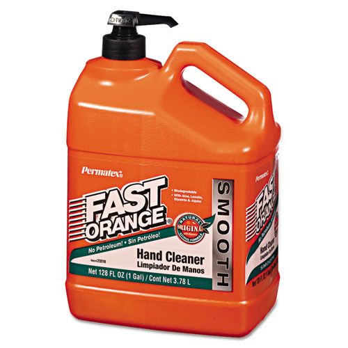 Permatex® Fast Orange Smooth Lotion Hand Cleaner, 1gal Bottle
