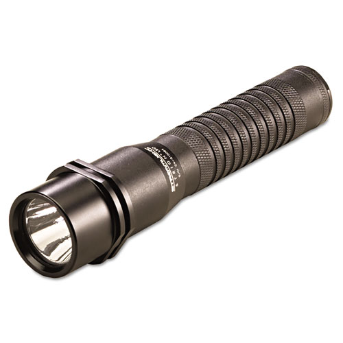 STRION LED RECHARGEABLE FLASHLIGHT, 3.75V LITHIUM-ION BATTERY (INCLUDED), BLACK