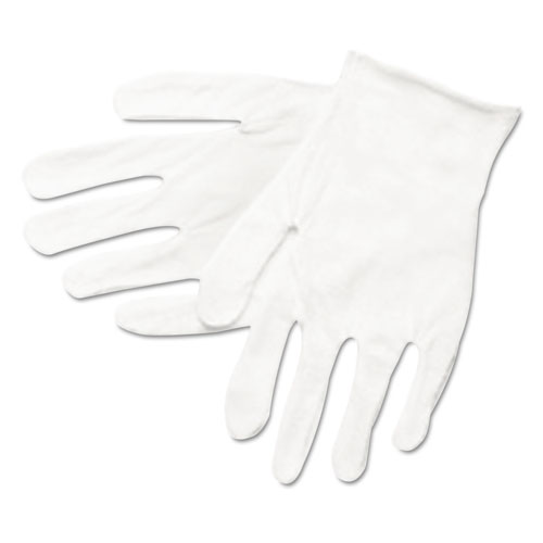 Image of Cotton Inspector Gloves, Men's, Reversible, Dozen