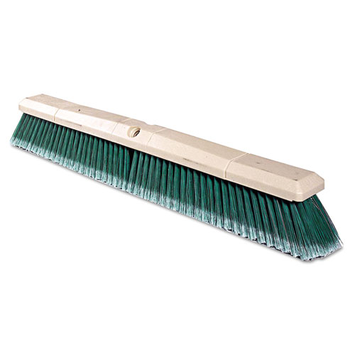 Green Polystyrene Fine-Grade Perma-Sweep Floor Brush, 24"