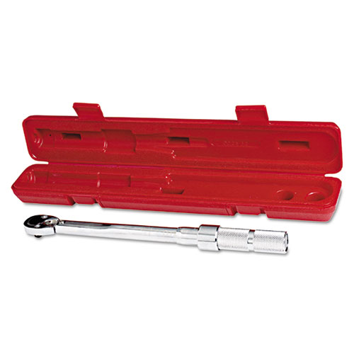 Ratchet Head Torque Wrench, 3/8in Drive, 20-100 Ft Lb