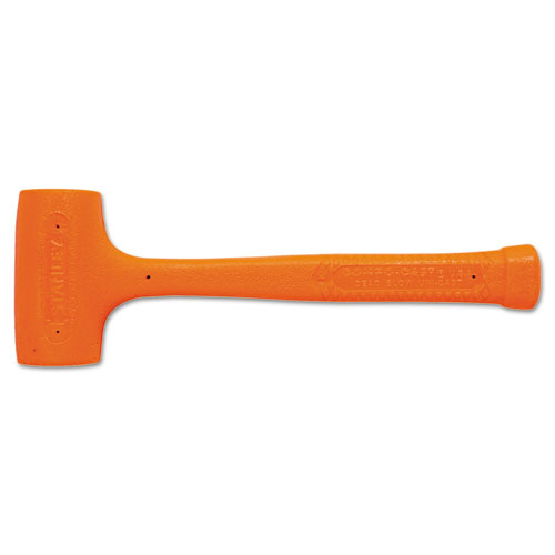 Compo-Cast Soft Face Dead-Blow Mallet, 18oz, Forged Steel Handle
