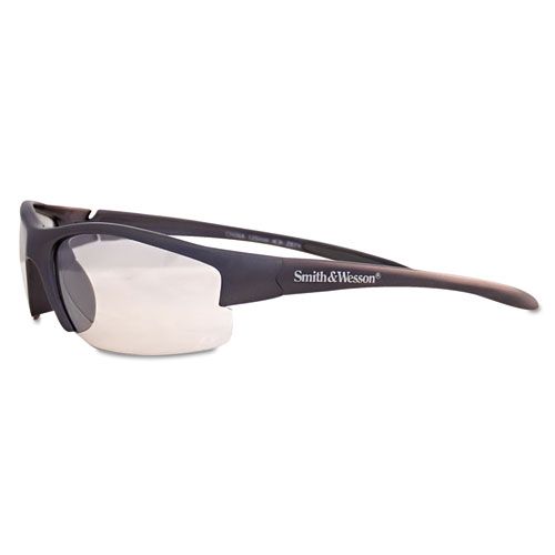 Smith & Wesson® Equalizer Safety Glasses, Gun Metal Frame, Clear Lens