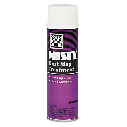 Misty® Dust Mop Treatment, Pine, 20oz Aerosol, 12/Carton