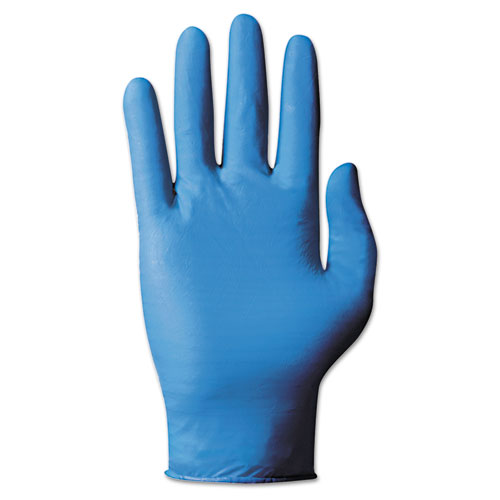 TNT Blue Single-Use Gloves, Large, 100/Box