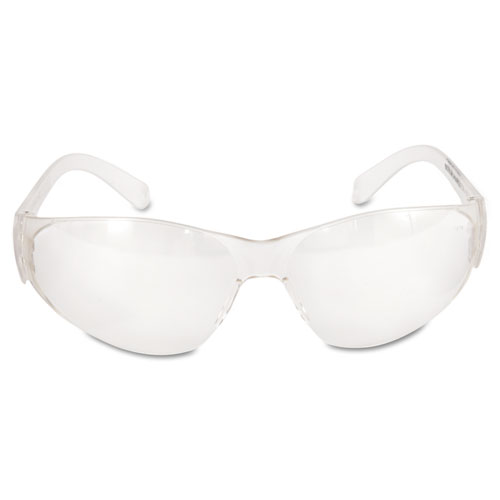 Image of Checklite Safety Glasses, Clear Frame, Clear Lens