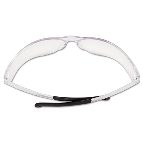 BearKat Safety Glasses, Frost Frame, Clear Lens