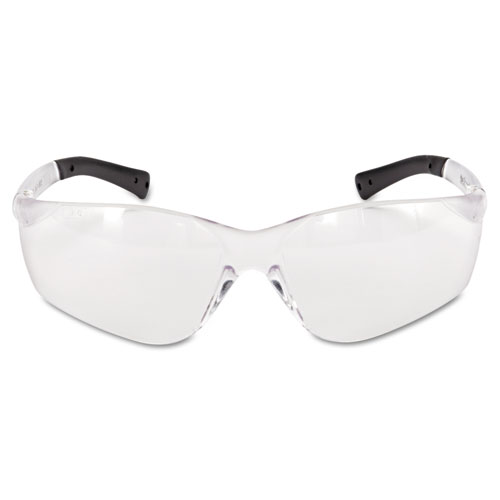 Image of Mcr™ Safety Bearkat Safety Glasses, Frost Frame, Clear Lens, 12/Box