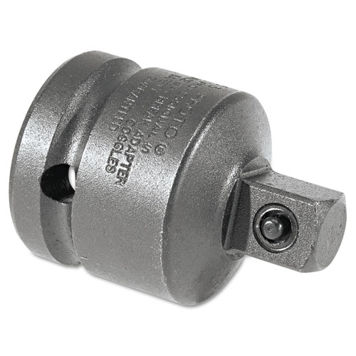 Impact-Wrench Drive Adapter, 3/4" Female, 1/2" Male, Black