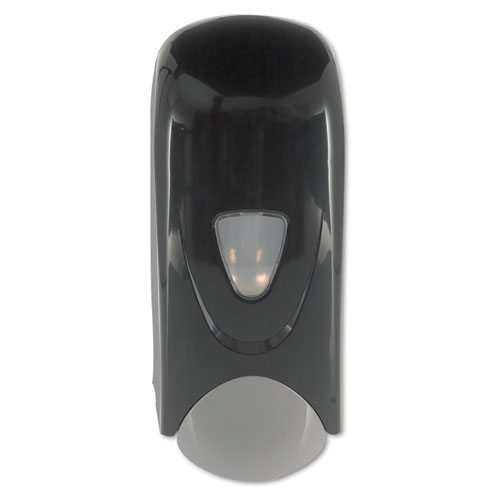 Image of Impact® Foam-Eeze Bulk Foam Soap Dispenser With Refillable Bottle, 1,000 Ml, 4.88 X 4.75 X 11, Black/Gray