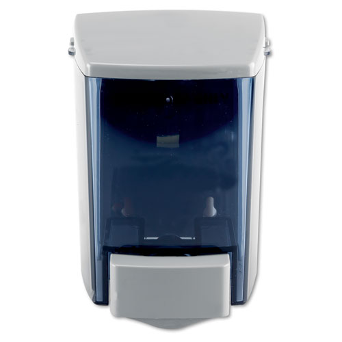 Encore Bulk Foam Soap Dispenser, 30 oz, 4.5" x 4" x 6.25", Gray/Clear