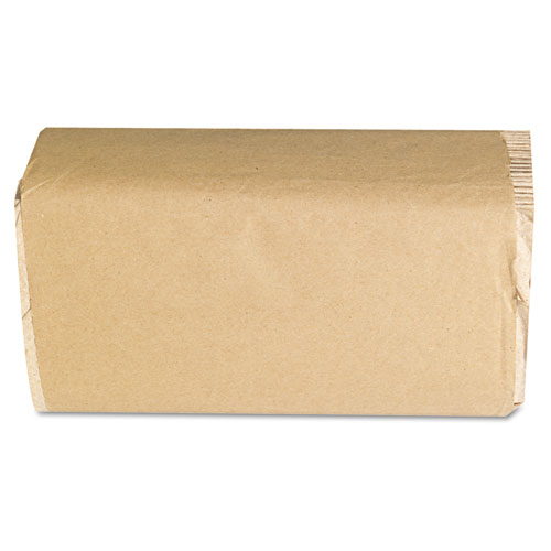 Image of Gen Singlefold Paper Towels, 9 X 9.45, Natural, 250/Pack, 16 Packs/Carton