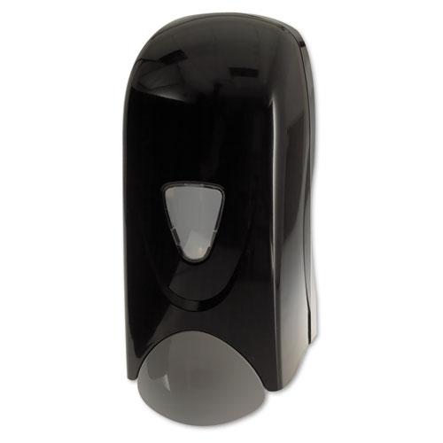 Foam-eeze Bulk Foam Soap Dispenser with Refillable Bottle, 1,000 mL, 4.88 x 4.75 x 11, Black/Gray