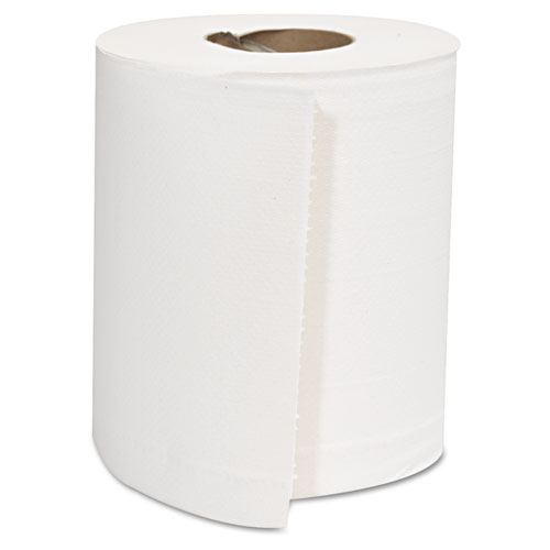 Center-Pull Roll Towels, 2-Ply, White, 8 X 10, 600/roll, 6 Rolls/carton