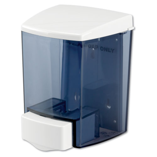Image of Impact® Encore Foam-Eeze Bulk Foam Soap Dispenser, See Thru, 900 Ml, 4.5 X 4 X 6.25, White
