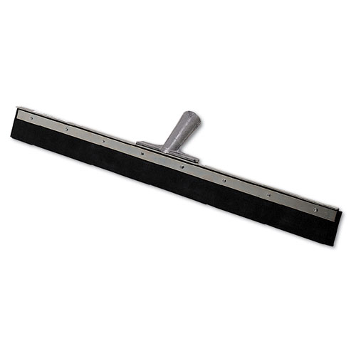 Aquadozer Eco Floor Squeegee,18 Inch Black Rubber Blade, Straight