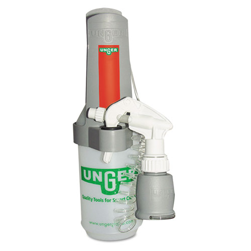 Unger® Sprayer-On-A-Belt Spray Bottle Kit, 33 Oz, Gray/White/Translucent