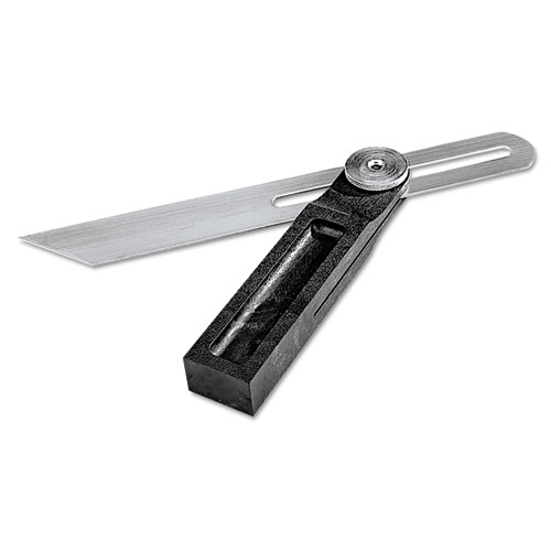 Polysteel T-Bevel Square, Adjustable 9" Blade, Black/steel
