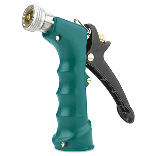 Gilmour® Insulated Grip Nozzle, Pistol-Grip, Zinc/Brass/Rubber, Green