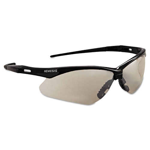 Image of Kleenguard™ Nemesis Safety Glasses, Black Frame, Indoor/Outdoor Lens